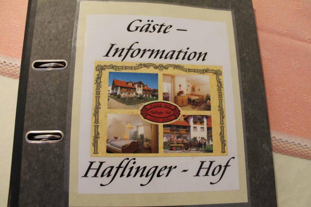 Appartementhaus "Haflinger Hof" Bad Fussing Bagian luar foto